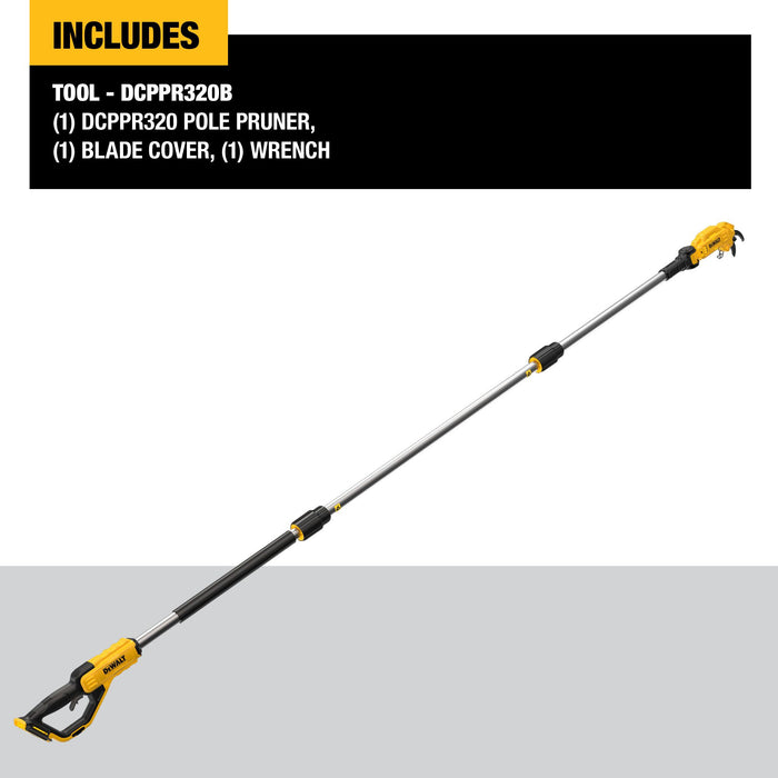 DeWalt 20V MAX 1-1/2" Corless Pole Pruner - Tool Only
