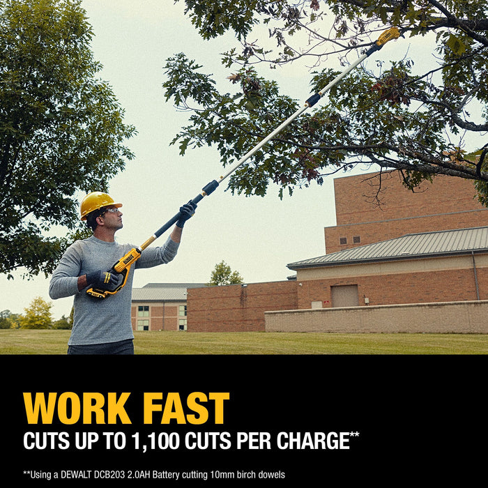 DeWalt 20V MAX 1-1/2" Corless Pole Pruner Kit