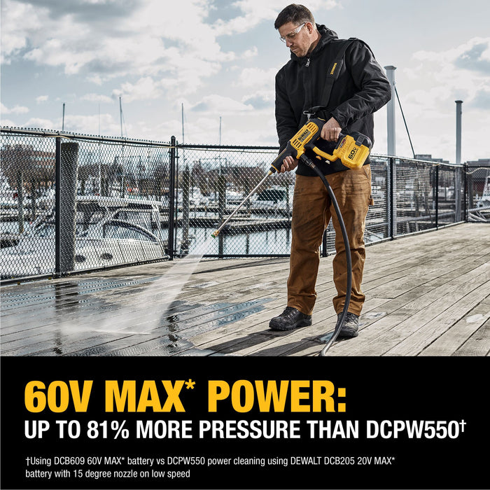 DeWalt 60V MAX 1000 psi Cordless Power Cleaner Kit