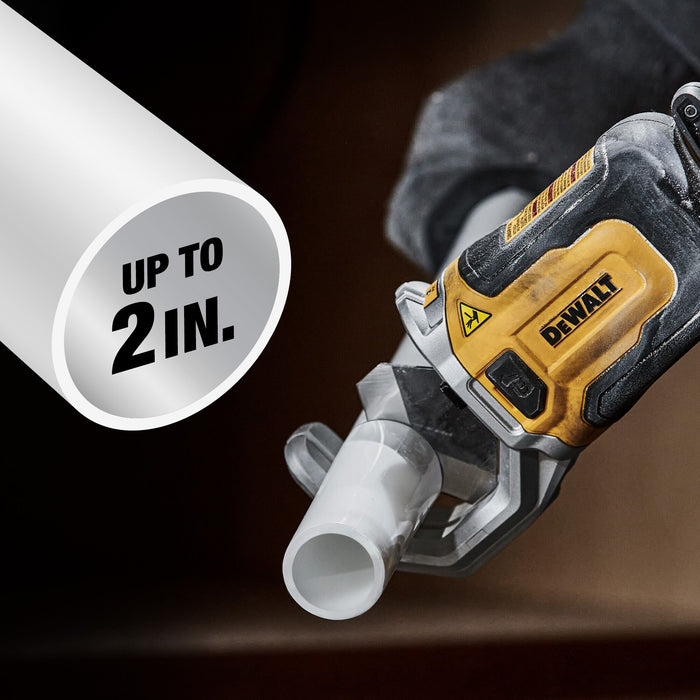 DeWalt IMPACT CONNECT™ PVC/PEX Pipe Cutter Attachment