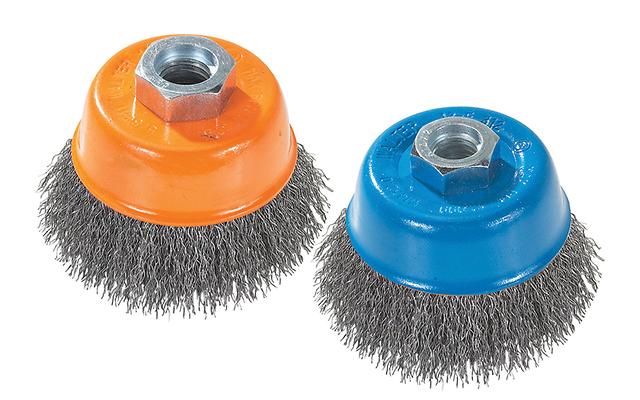 Walter Wire Cup Brush w/ Crimped Wires