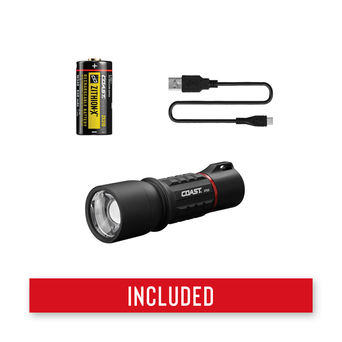 Coast XP6R Rechargeable Flashlight Kit