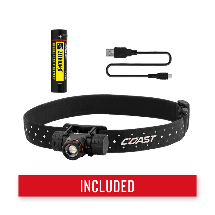 Coast XPH25R Rechargeable Headlamp