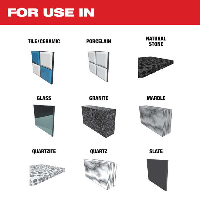 Milwaukee DIAMOND MAX Hole Saw Bit Set - 3 pc.