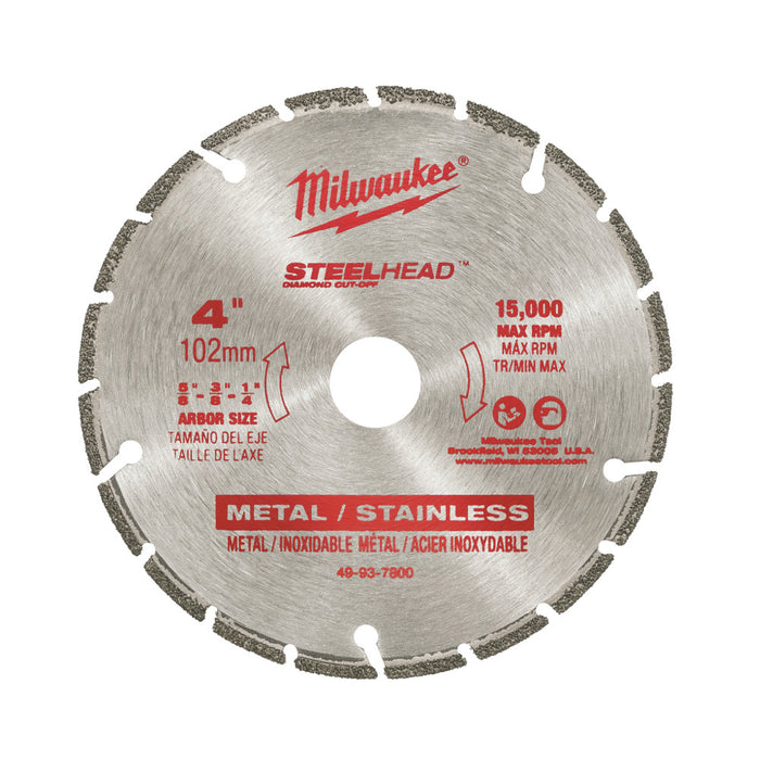 Milwaukee STEELHEAD Diamond Cut-Off Blade