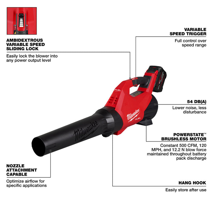 Milwaukee M18 FUEL Forge 12.0 Blower Kit