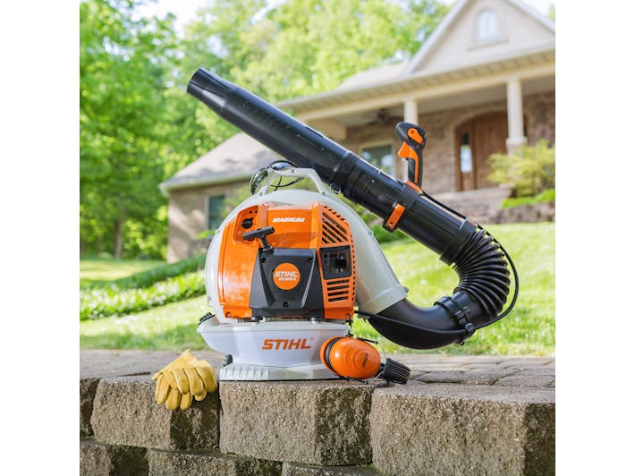 STIHL BR 800 CE MAGNUM Gas Powered Backpack Leaf Blower w/ Easy Start (79.9cc)