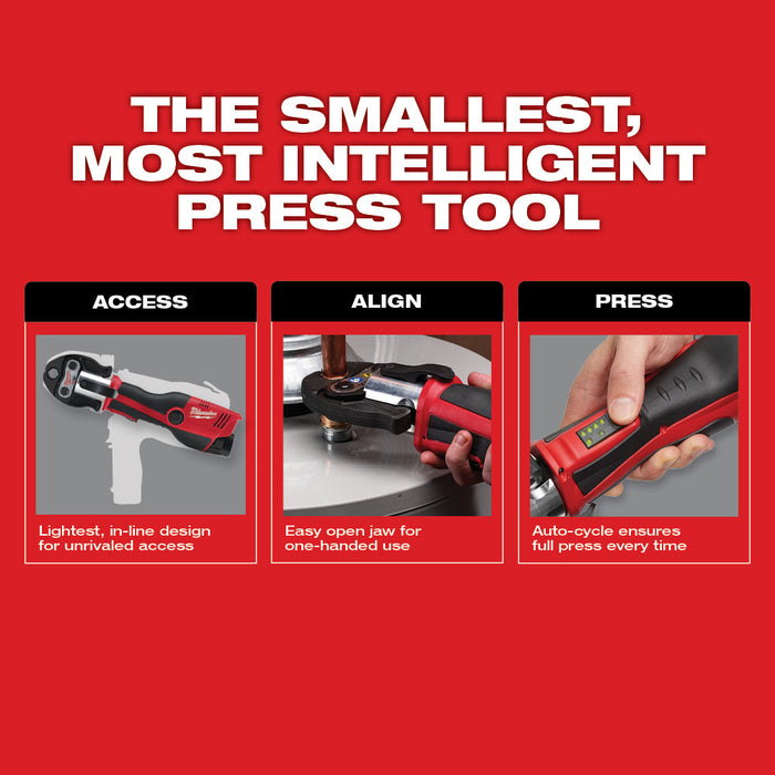 Milwaukee M12 FORCE LOGIC Press Tool Kit