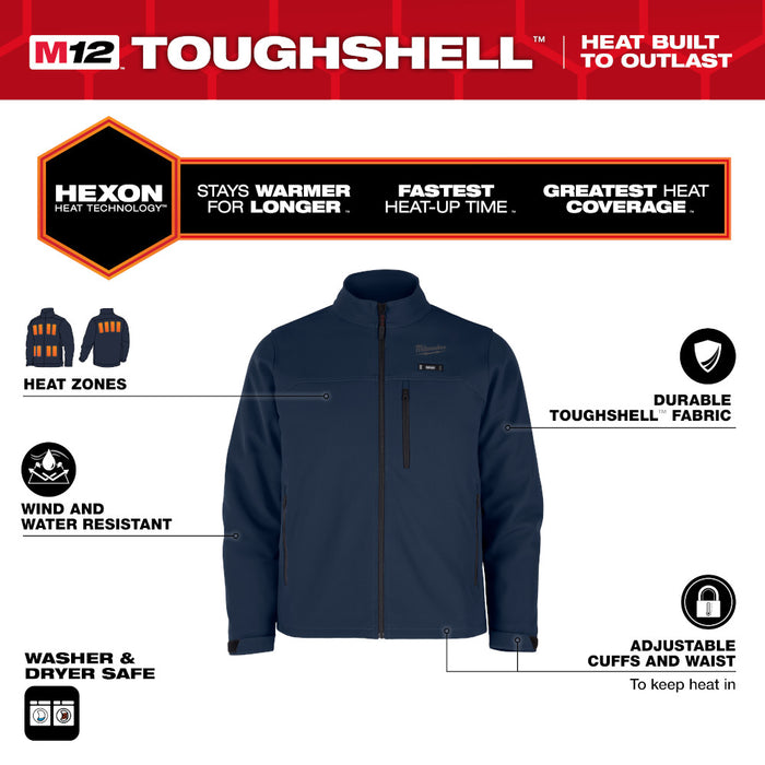 Milwaukee M12 TOUGHSHELL NEXT GEN Heated Jacket Kit