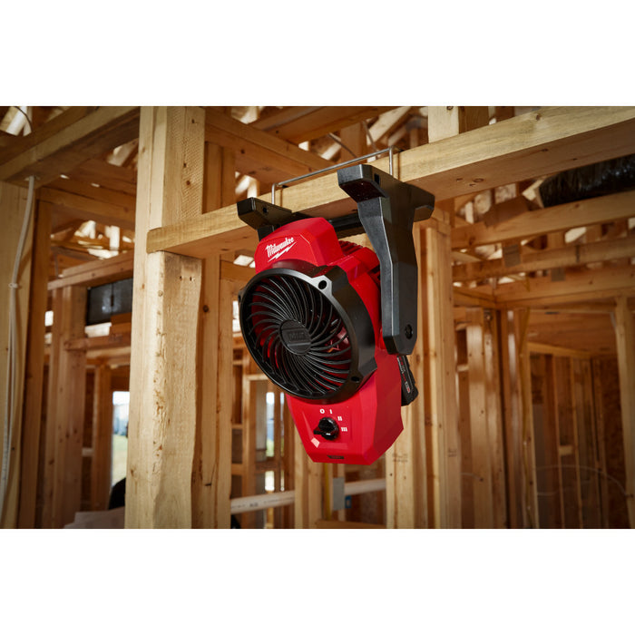 Milwaukee M12 Cordless Mounting Fan - Tool Only