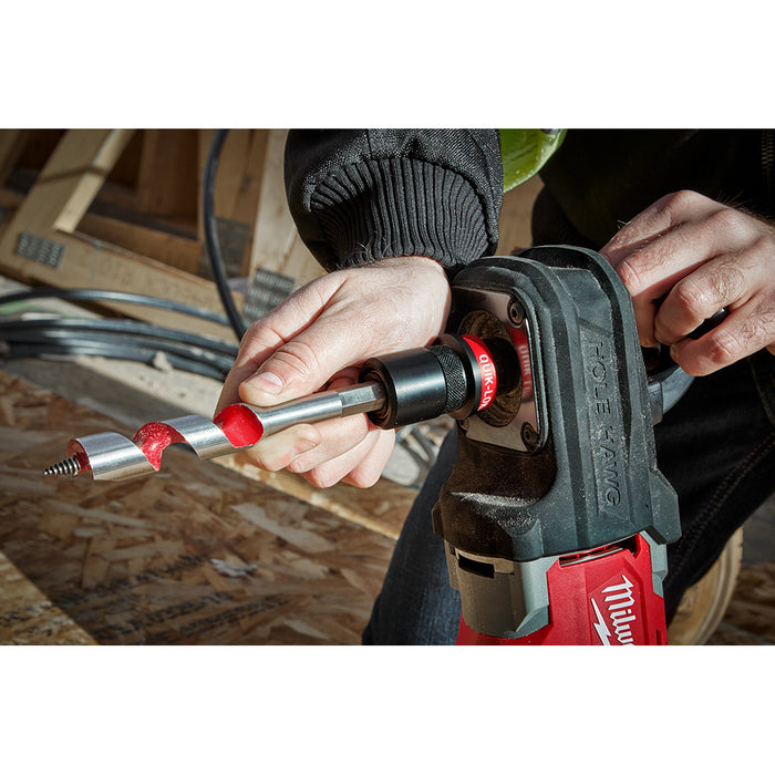 Milwaukee M18 FUEL Cordless Hole Hawg Right Angle Drill withQUIK-LOK - Tool Only