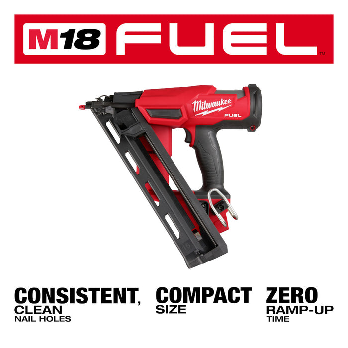 Milwaukee M18 FUEL™ 15 Gauge Finish Nailer - Tool Only