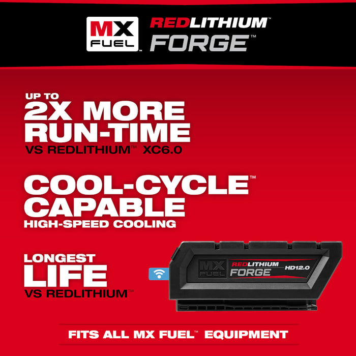 Milwaukee MX FUEL™  REDLITHIUM™ FORGE™ HD12.0 Battery Pack