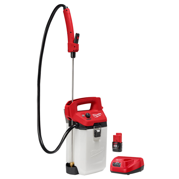 Milwaukee M12 Cordless 2 Gallon Handheld Sprayer Kit