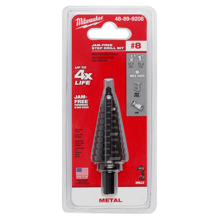 Milwaukee Step Drill Bits