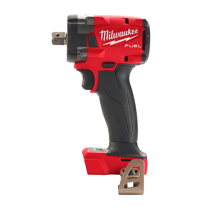 Milwaukee M18 FUEL Cordless 1/2" Compact Impact Wrench with Pin Detent - Tool Only