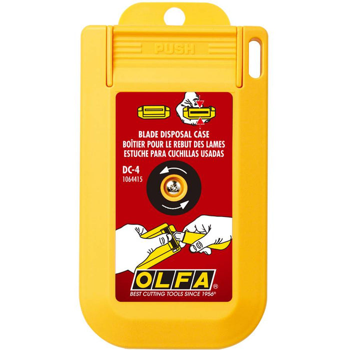 Olfa DC-4 Reusable Blade Disposal Can w/ Mounting Hole