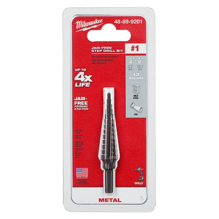 Milwaukee Step Drill Bits