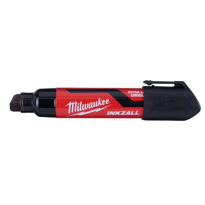 Milwaukee INKZALL Extra Large Chisel Tip Black Jobsite Marker