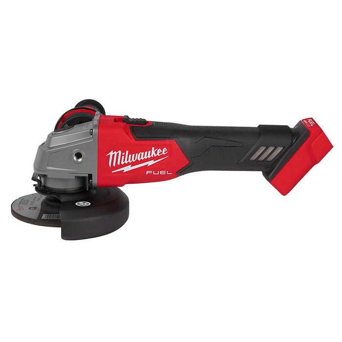 Milwaukee M18 FUEL Cordless 4-1/2" / 5" Grinder Slide Switch, Lock-On - Tool Only