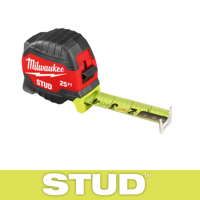 Milwaukee 25ft STUD Tape Measure