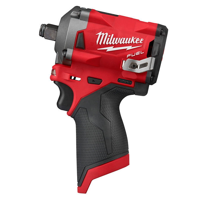 Milwaukee M12 FUEL Cordless Stubby 1/2" Impact Wrench  - Tool Only