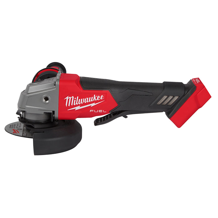 Milwaukee M18 FUEL Cordless 4-1/2" / 5" Grinder Paddle Switch, No-Lock - Tool Only