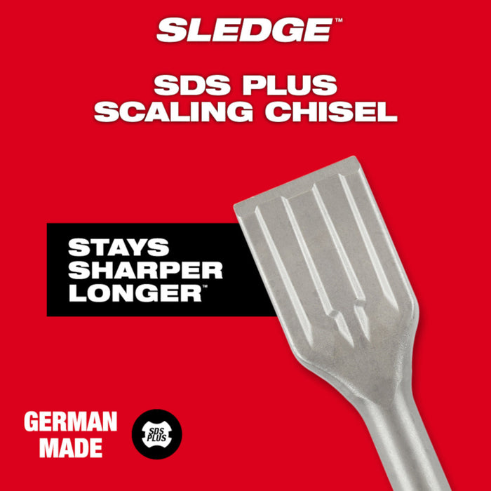 Milwaukee SDS Plus SLEDGE™ Scaling Chisel