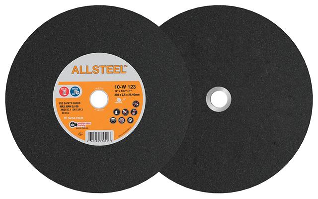 Walter ALLSTEEL™ Chopsaw Cut-Off Wheel - 14" x 1/8" x 1"