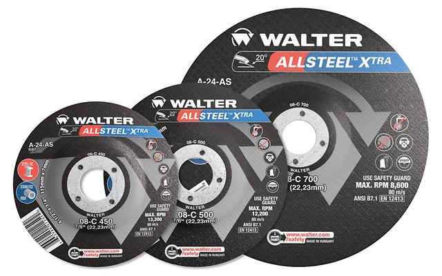 Walter ALLSTEEL XTRA™ Grinding Cut-Off Wheel (Type 27)