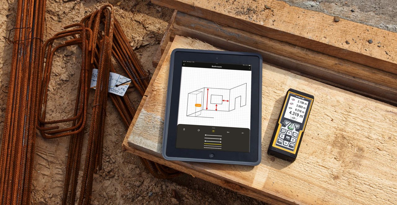 Stabila LD520 660ft Video Laser Distance Measurer