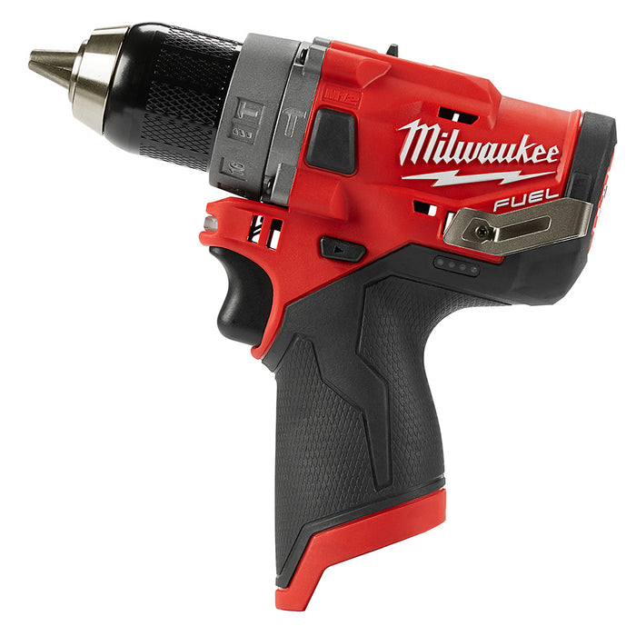 Milwaukee M12 FUEL Cordless 1/2" Hammer Drill  - Tool Only