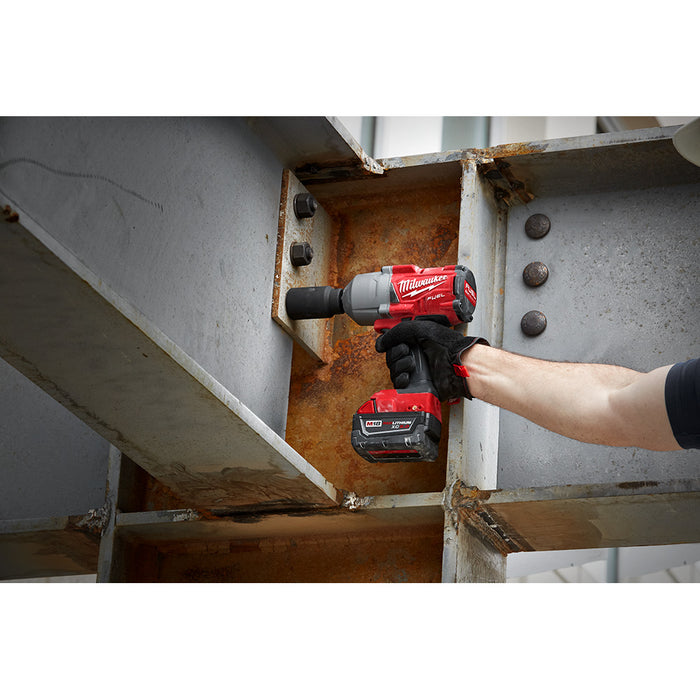 Milwaukee M18 FUEL Cordless 1/2" High Torque Impact Wrench with Pin Detent  - Tool Only