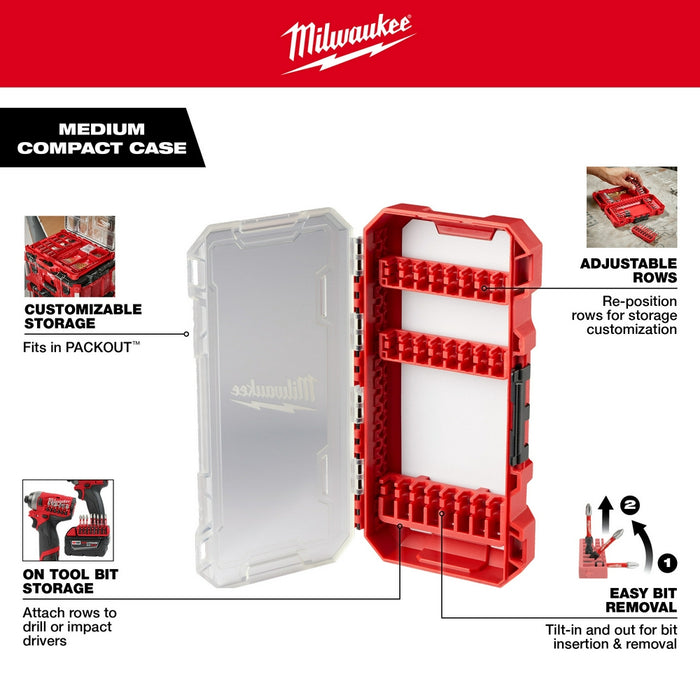 Milwaukee SHOCKWAVE 18-Piece Impact Duty Driver Bit Set