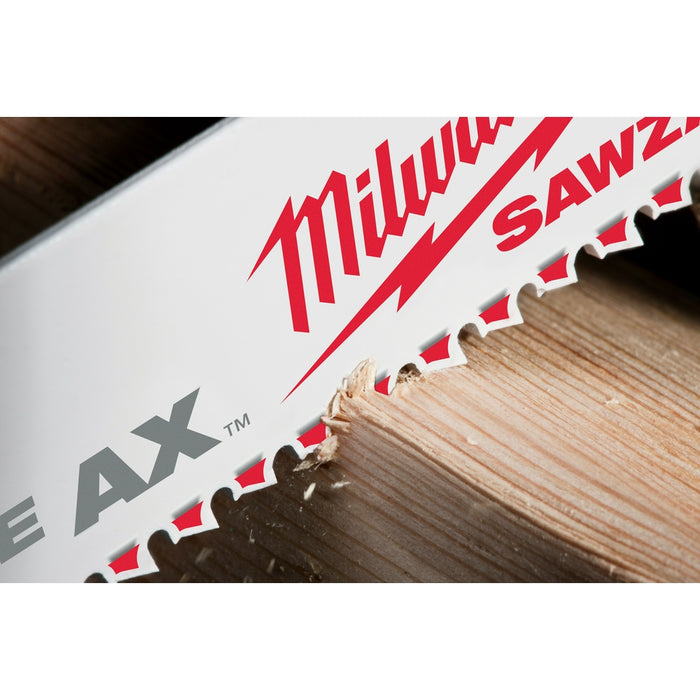 Milwaukee SAWZALL® The AX Nail Embedded Wood Blades