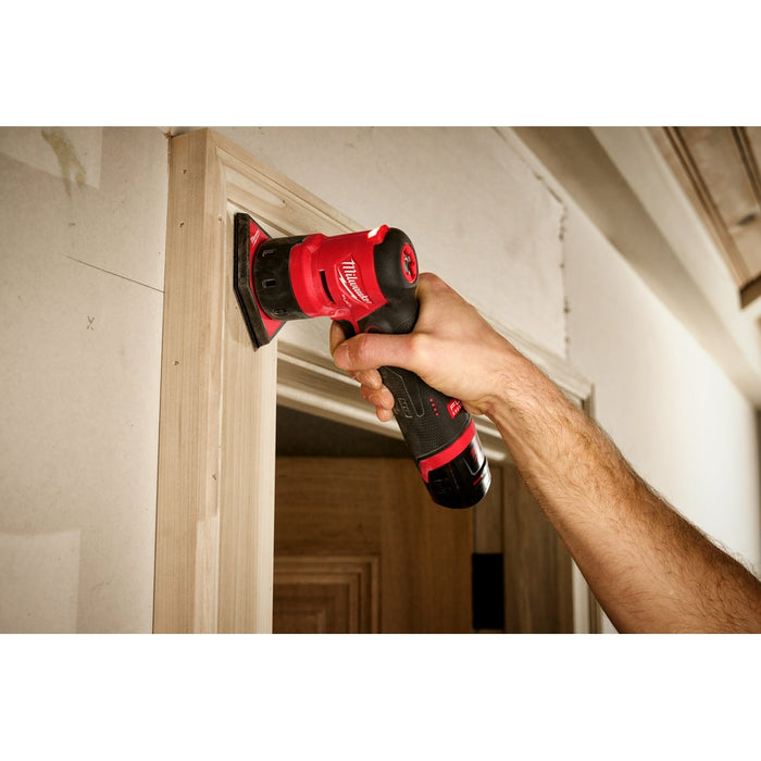 Milwaukee M12 FUEL Cordless Orbital Detail Sander - Tool Only