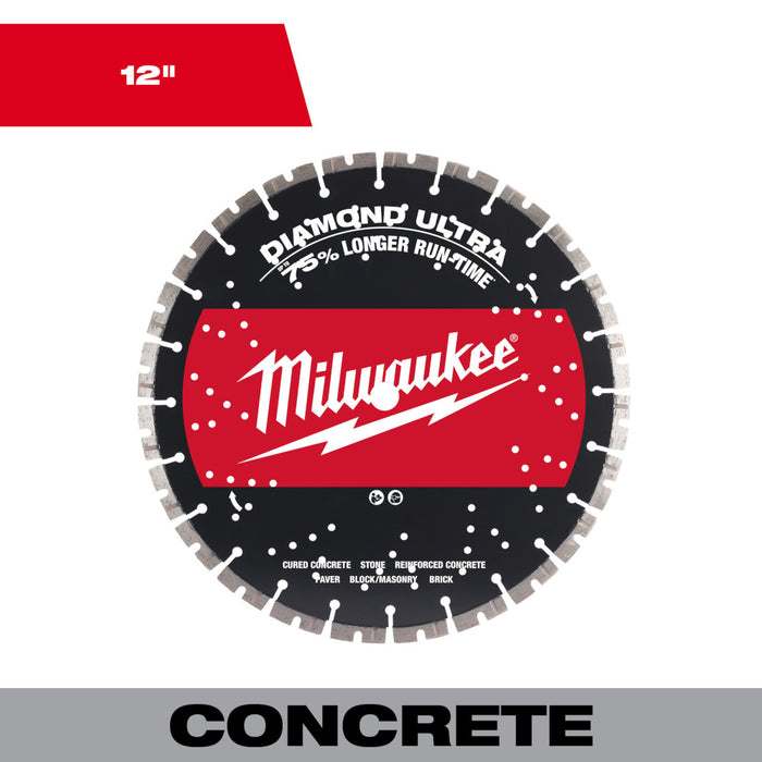 Milwaukee Diamond Ultra Segmented Blades