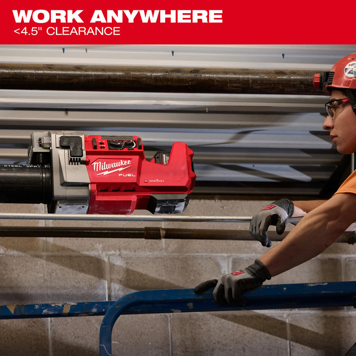 Milwaukee M18 FUEL RINGER™ Roll Groover For 2" - 6" Sch 10/40