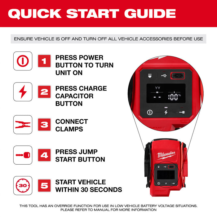 Milwaukee M18 HOTSHOT Jump Starter