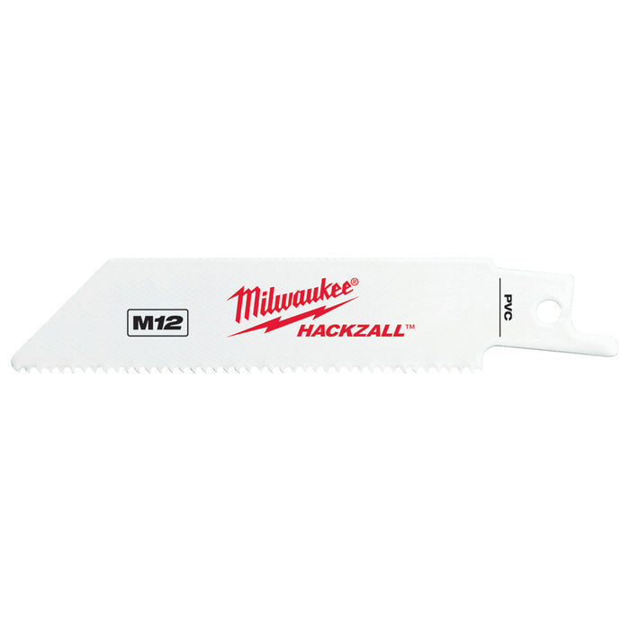 Milwaukee M12™ Hackzall™ Blade 4" (5 Pack) - PVC/Plastic