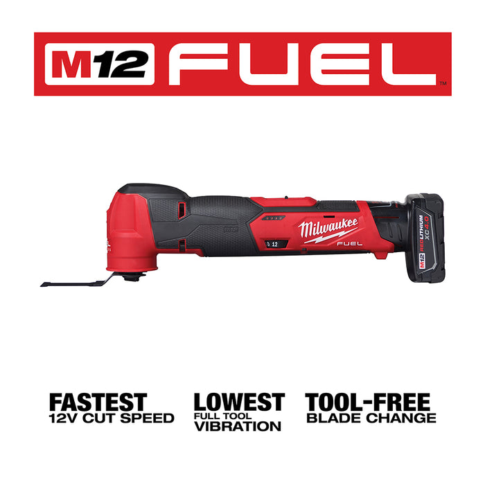 Milwaukee M12 FUEL Cordless Oscillating Multi-Tool Kit