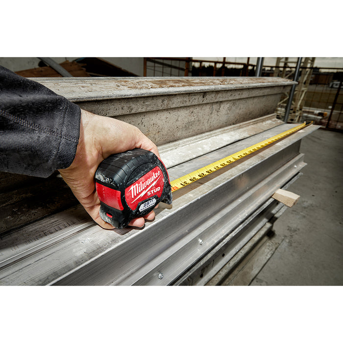 Milwaukee 25ft Magnetic STUD Tape Measure