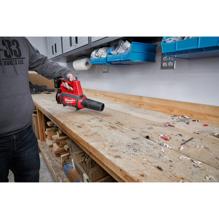 Milwaukee M12 Cordless Compact Spot Blower - Tool Only