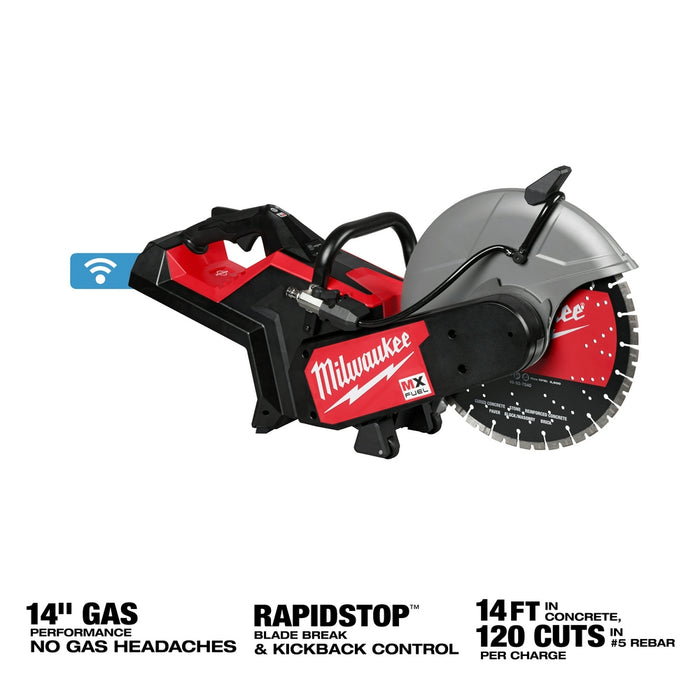 Milwaukee MX FUEL™ 14" Cut-Off Saw w/ RAPIDSTOP™ Brake