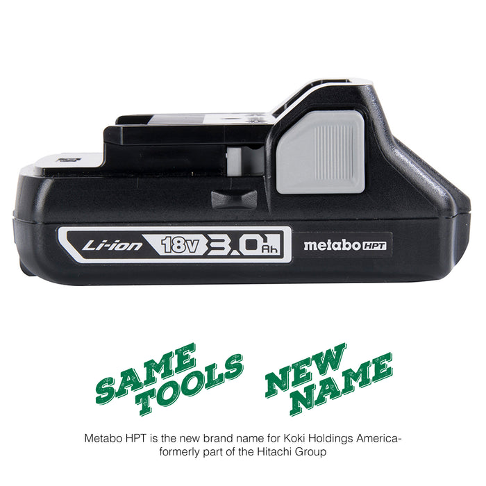 Metabo HPT 18V Compact Lithium-Ion Battery - 3.0Ah