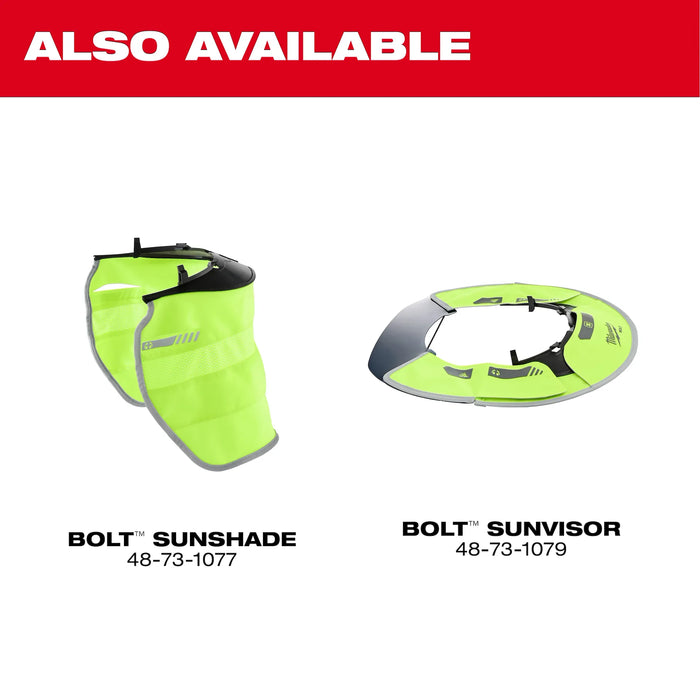 Milwaukee BOLT Sun Visor w/ Sunshade