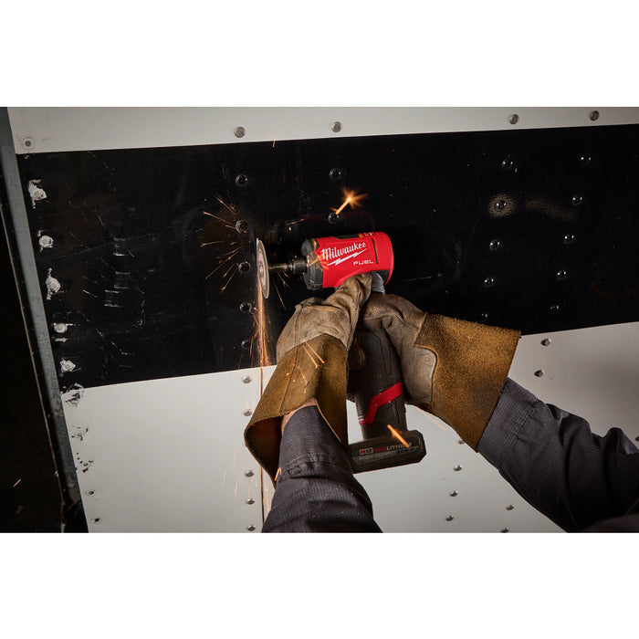 Milwaukee M12 FUEL 1/4" Right Angle Die Grinder Kit