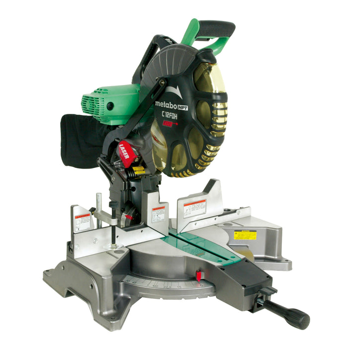 Metabo 12" Dual Bevel 15A Mitre Saw w/ Laser Marker