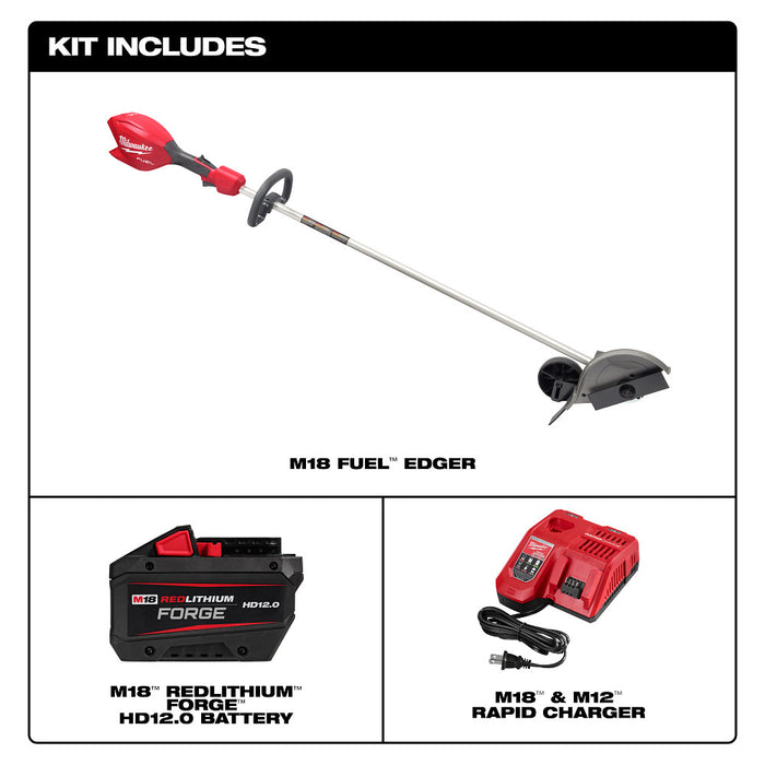 Milwaukee M18 FUEL Edger Kit