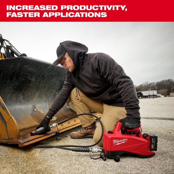 Milwaukee M18™ 60" 3 10,000psi Brushless Single Acting Hydraulic Pump